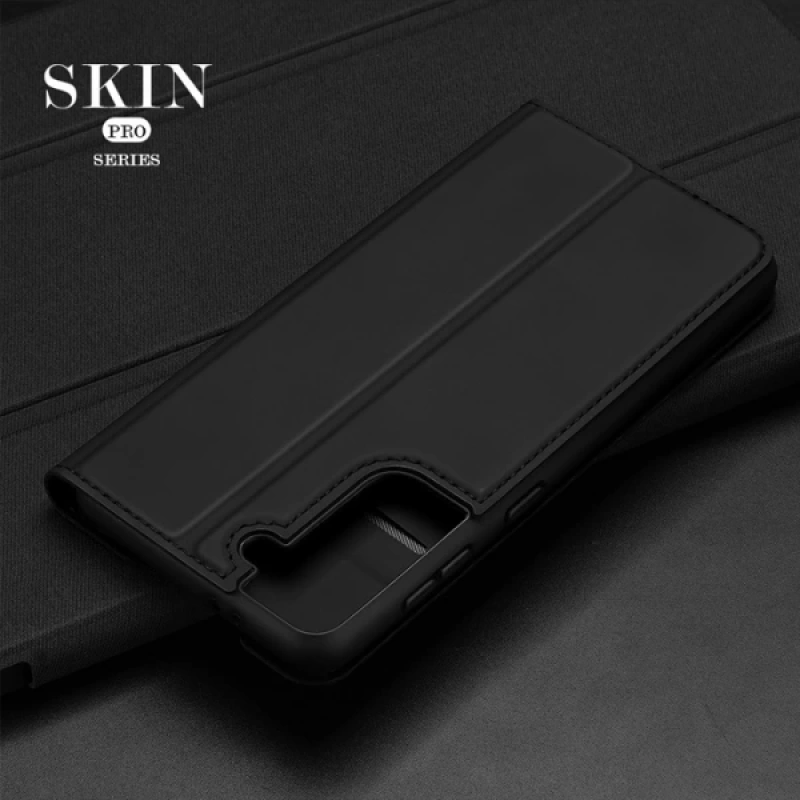 Dux Ducis SM Galaxy S21 Plus Kılıf Kapaklı Flip Cover Kılıf Skinpro Series