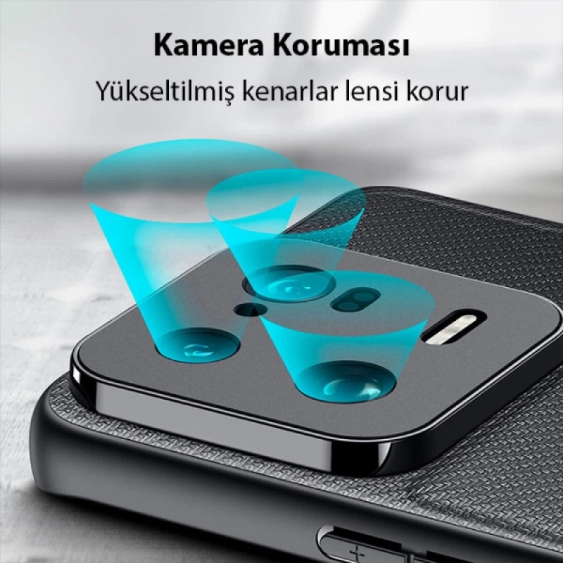 Dux Ducis Xiaomi 13 Pro Fino Serisi Premium Dokuma Silikon Kılıf