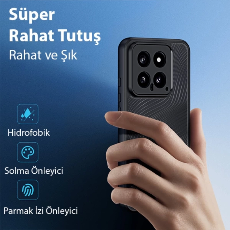 Dux Ducis Xiaomi 14 Aimo Series Premium Buzlu Sert PC-TPU Kılıf