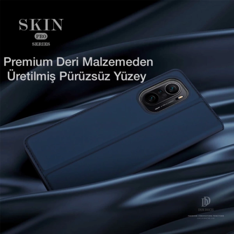 Dux Ducis Xiaomi Mi 11i POCO F3 Redmi K40 Pro Kılıf Kapaklı Flip Cover