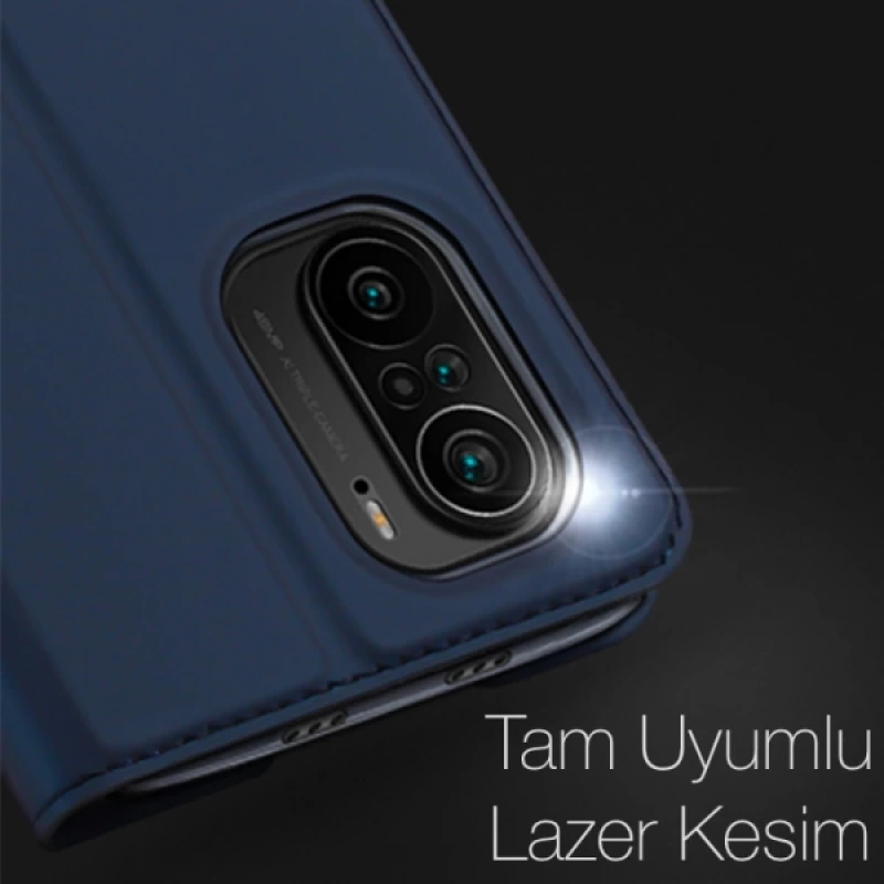 Dux Ducis Xiaomi Mi 11i POCO F3 Redmi K40 Pro Kılıf Kapaklı Flip Cover