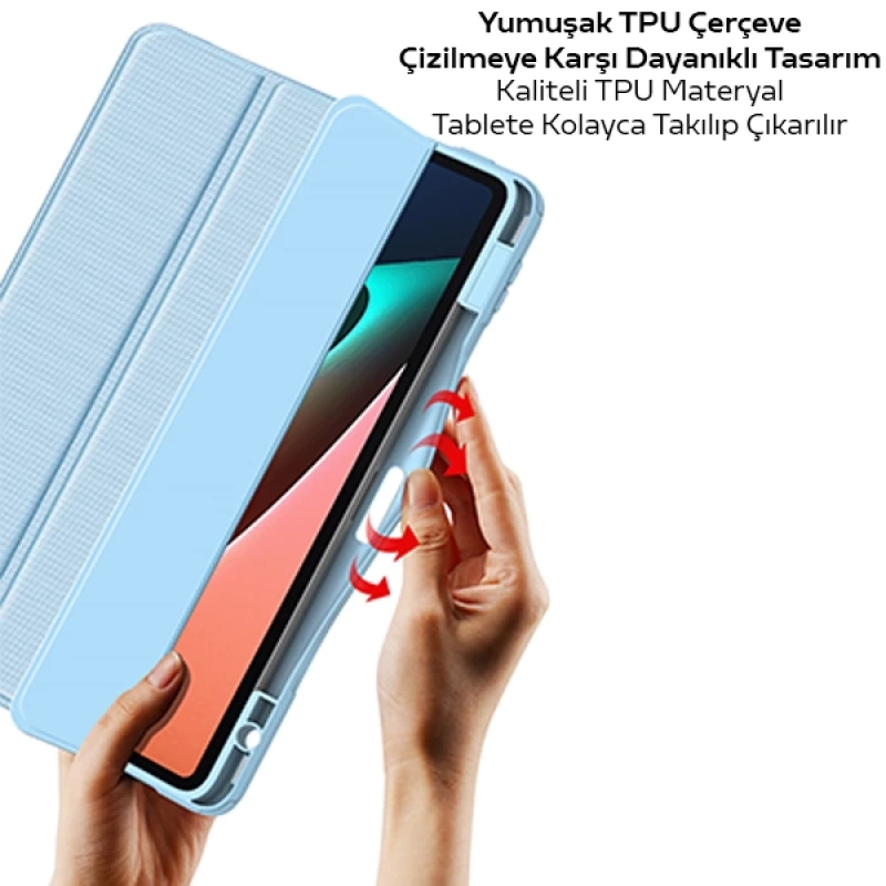 Dux Ducis Xiaomi Mi Pad 5 - 5 Pro Kılıf Kalem Bölmeli Toby Series