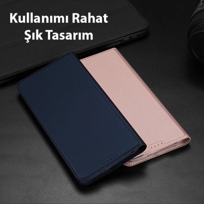 Dux Ducis Xiaomi Poco X5 5G Kılıf Skin Pro Series Flip Cover Kapaklı Kılıf