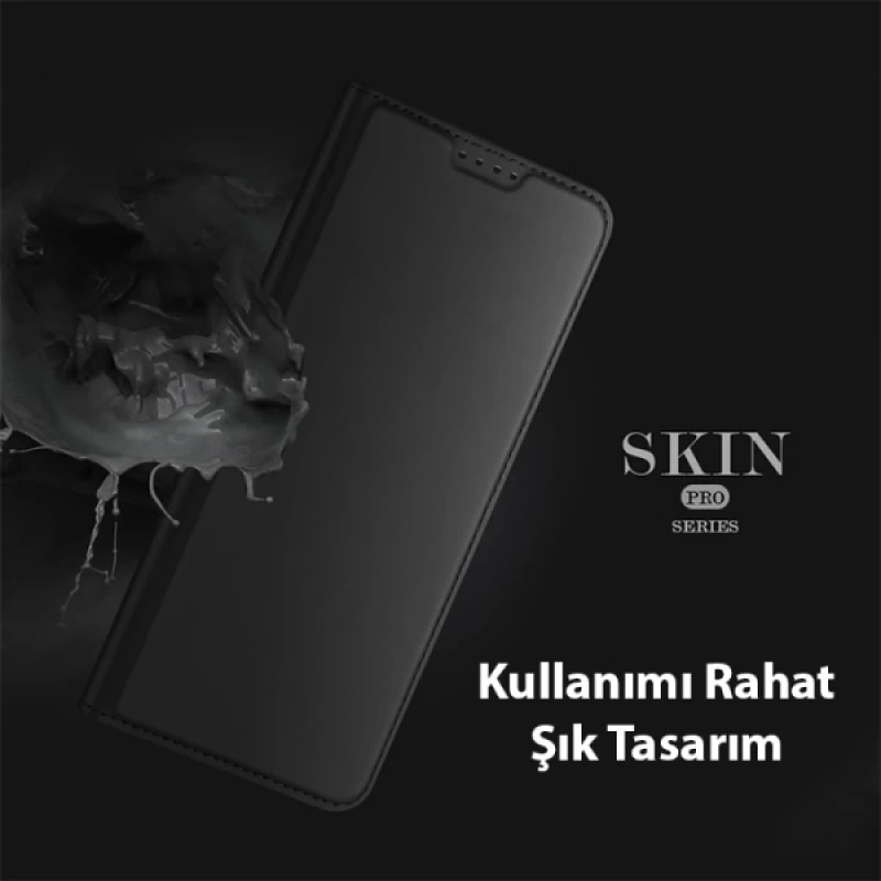 Dux Ducis Xiaomi Poco X5 5G Kılıf Skin Pro Series Flip Cover Kapaklı Kılıf