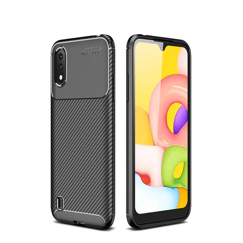 Galaxy A01 Kılıf Zore Negro Silikon Kapak