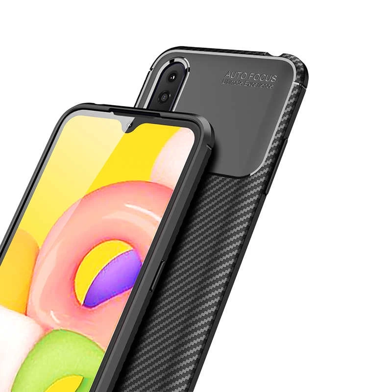 Galaxy A01 Kılıf Zore Negro Silikon Kapak