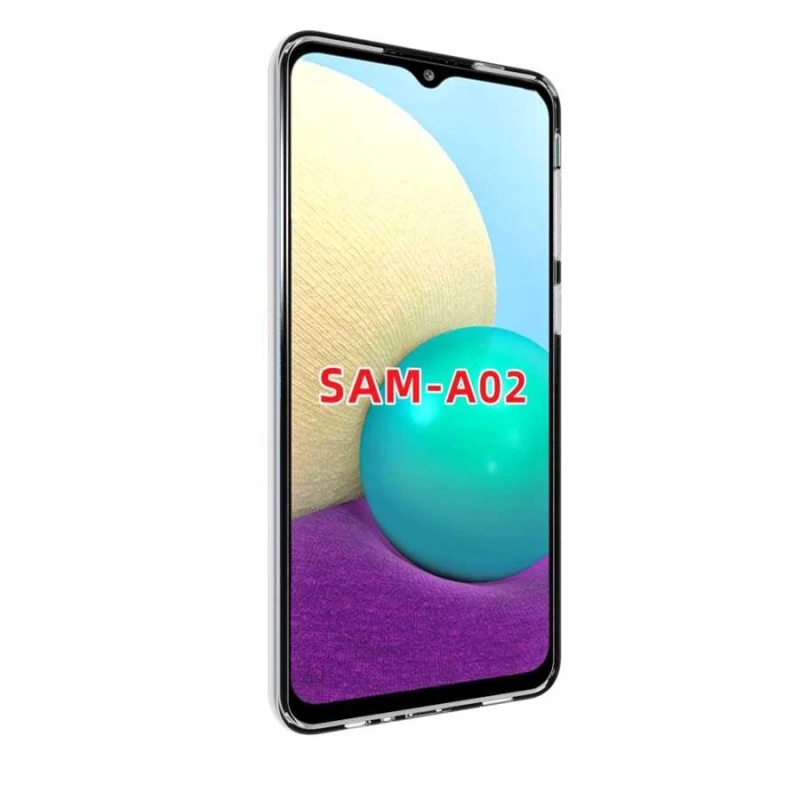 Galaxy A02 Kılıf Zore Süper Silikon Kapak