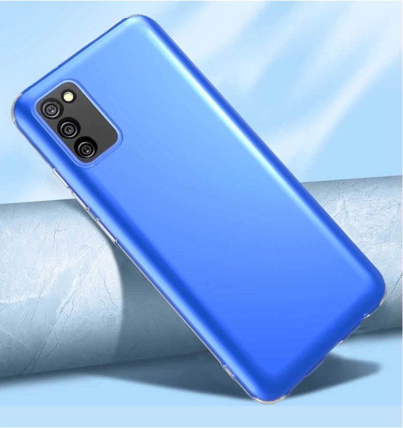 Galaxy A02S Kılıf Zore Kamera Korumalı Süper Silikon Kapak