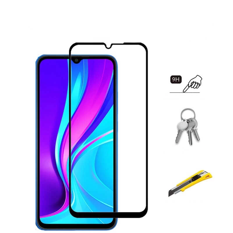 Galaxy A02S Zore Kenarları Kırılmaya Dayanıklı Cam Ekran Koruyucu