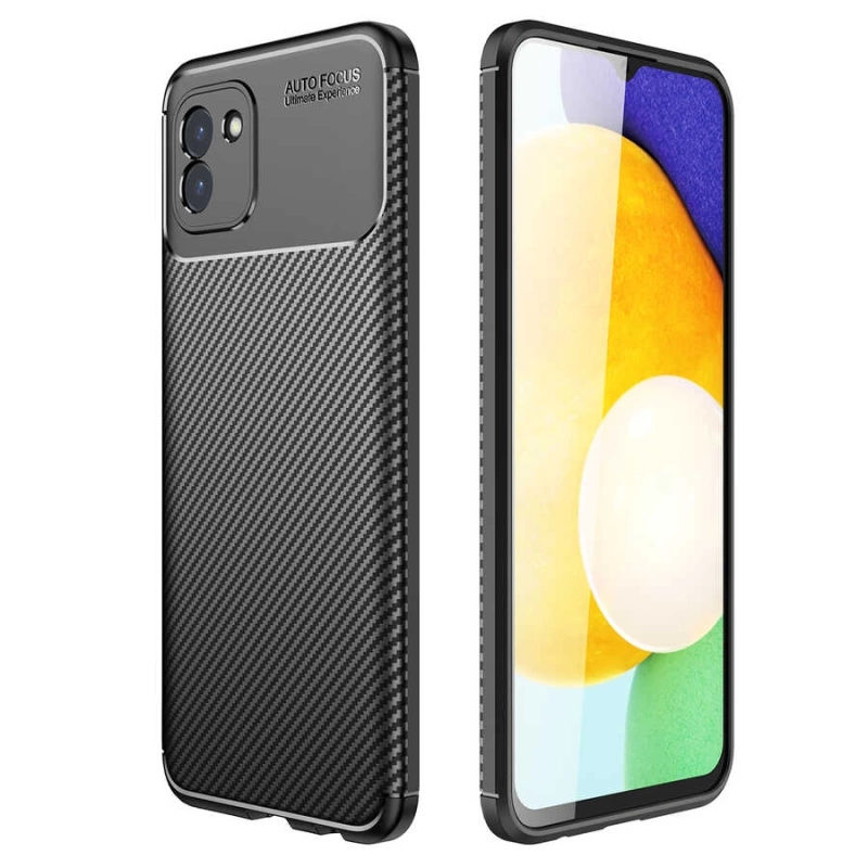 Galaxy A03 Kılıf Zore Negro Silikon Kapak