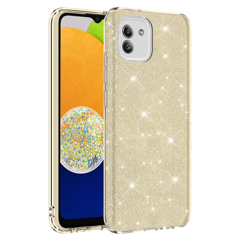 Galaxy A03 Kılıf Zore Shining Silikon