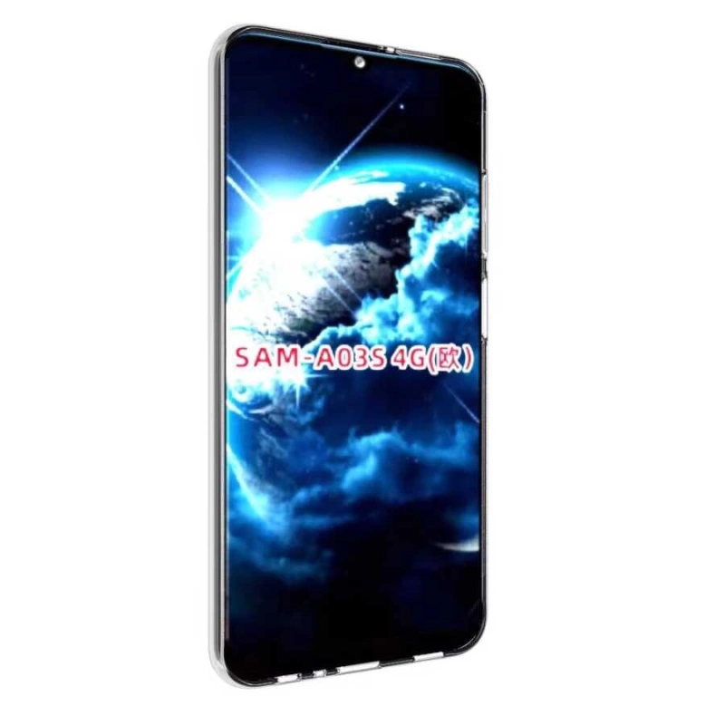 Galaxy A03S Kılıf Zore Süper Silikon Kapak