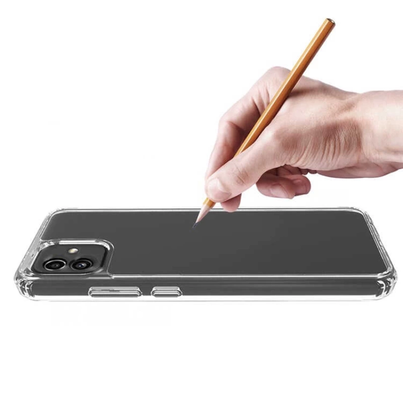 Galaxy A04 Kılıf Zore 2mm Anti Shock Silikon