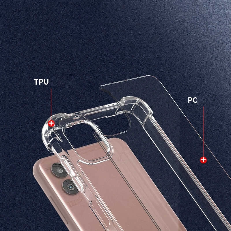 Galaxy A04 Kılıf Zore Nitro Anti Shock Silikon