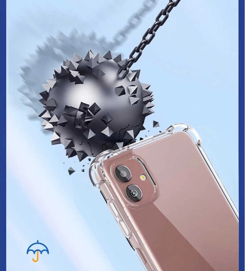 Galaxy A04 Kılıf Zore Nitro Anti Shock Silikon