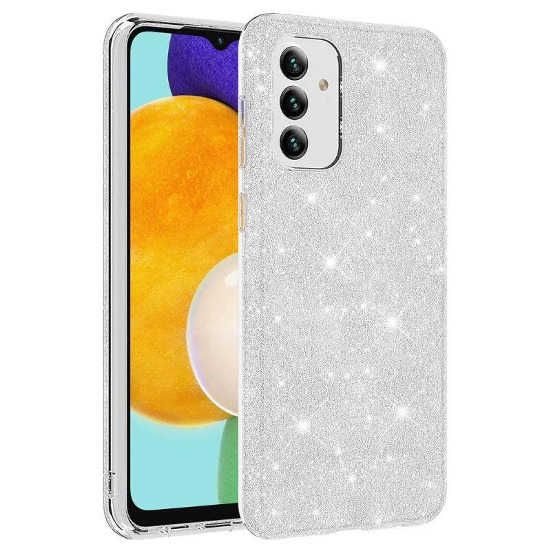 Galaxy A04S Kılıf Zore Shining Silikon