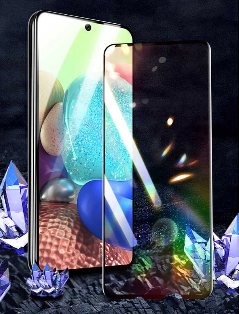 Galaxy A05 Zore Kenarları Kırılmaya Dayanıklı Cam Ekran Koruyucu