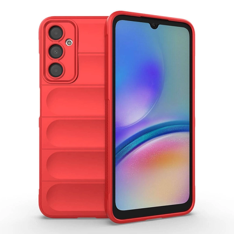 Galaxy A05S Kılıf Esnek TPU Oyuklu Arka Yüzey Tasarımlı Zore Etnik Silikon Kapak