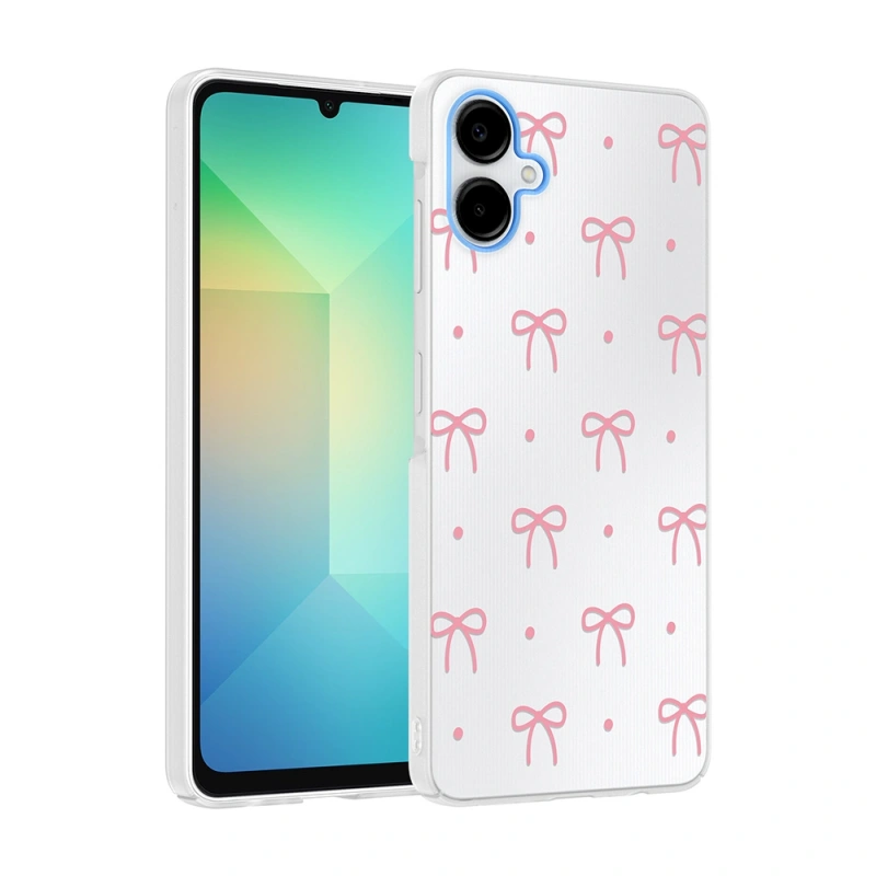 Galaxy A06 Kılıf Kamera Korumalı Desenli Zore Klip Kapak