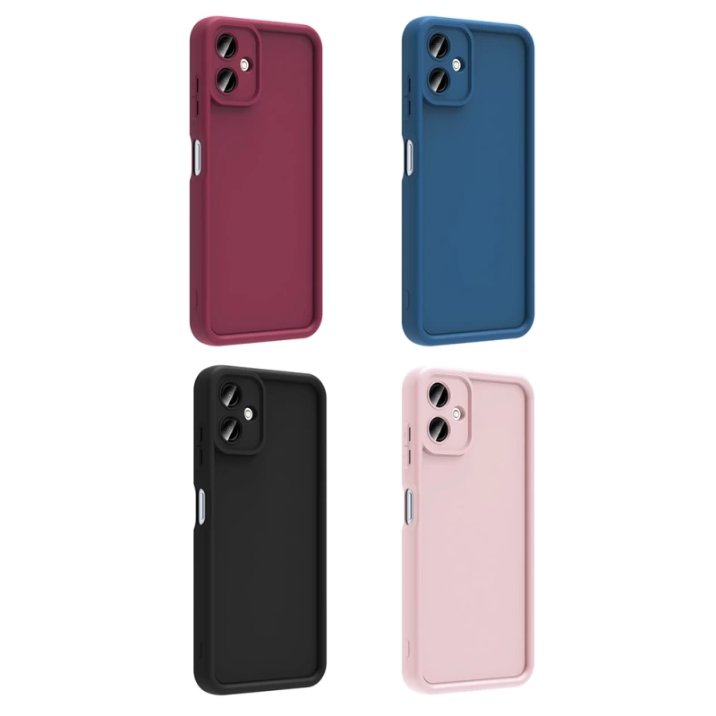 Galaxy A06 Kılıf Kamera Korumalı Zore Ananas Kapak