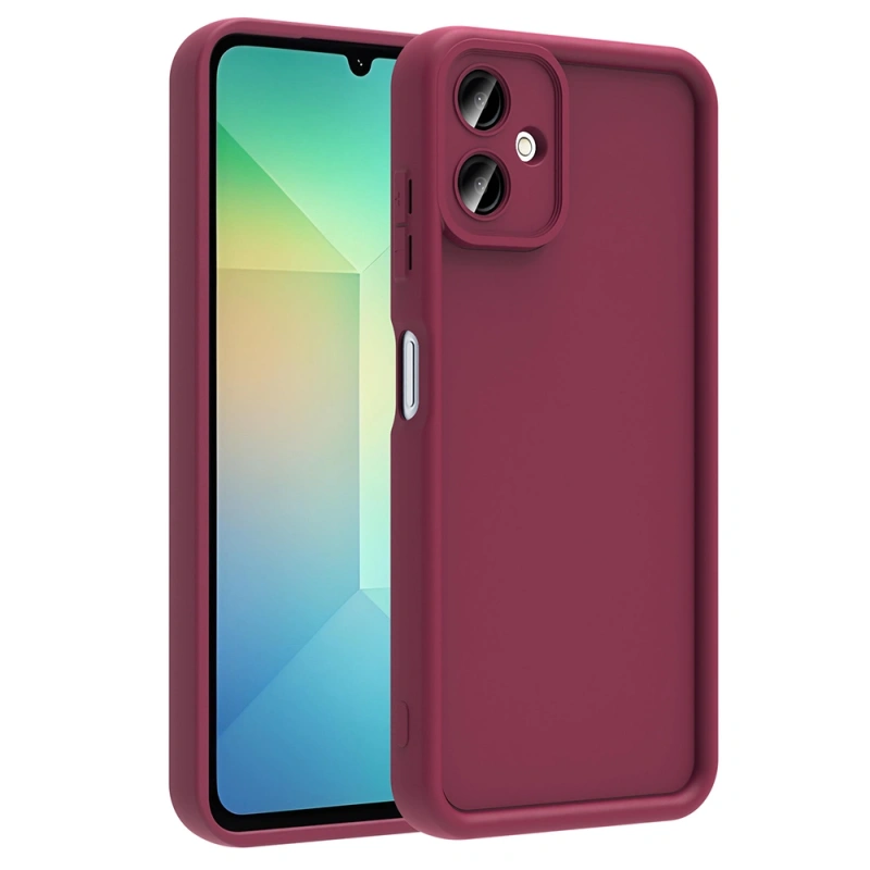 Galaxy A06 Kılıf Kamera Korumalı Zore Ananas Kapak