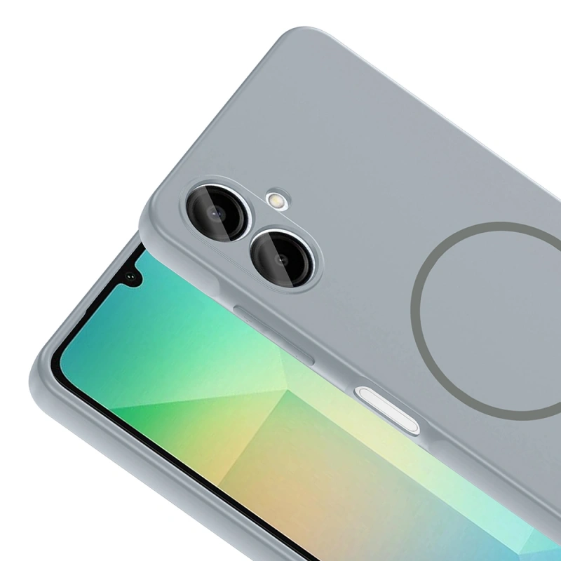 Galaxy A06 Kılıf M-safe Şarj Özellikli Zore Meta Kapak