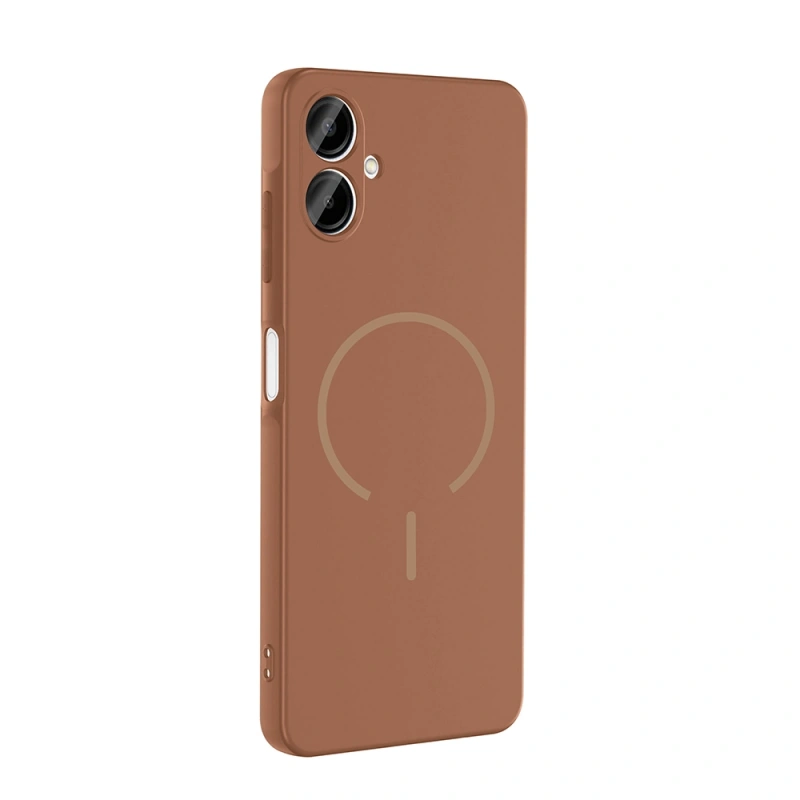 Galaxy A06 Kılıf M-safe Şarj Özellikli Zore Meta Kapak