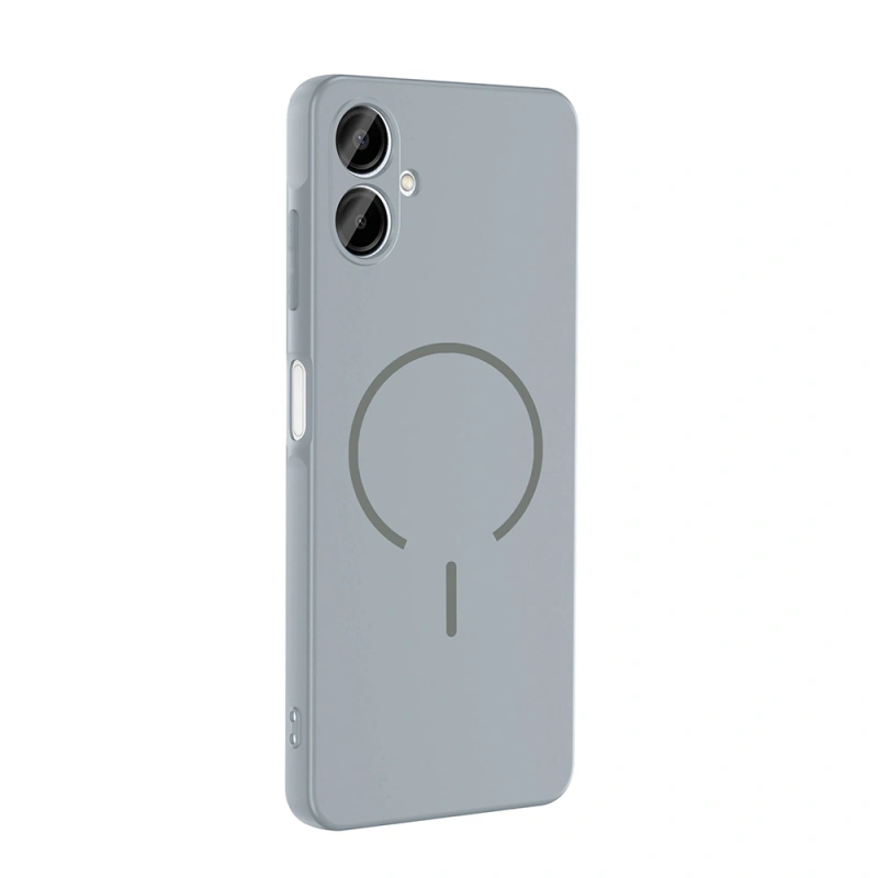 Galaxy A06 Kılıf M-safe Şarj Özellikli Zore Meta Kapak