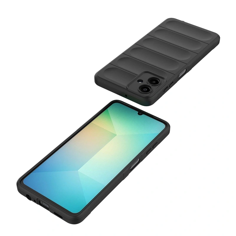 Galaxy A07 Kılıf Esnek TPU Oyuklu Arka Yüzey Tasarımlı Zore Etnik Silikon Kapak