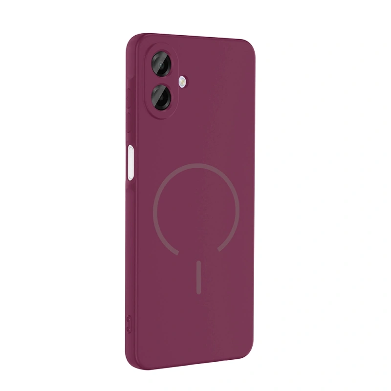 Galaxy A07 Kılıf M-safe Şarj Özellikli Zore Meta Kapak