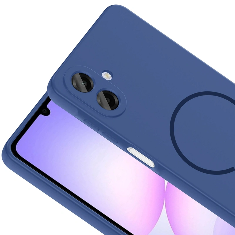 Galaxy A07 Kılıf M-safe Şarj Özellikli Zore Meta Kapak