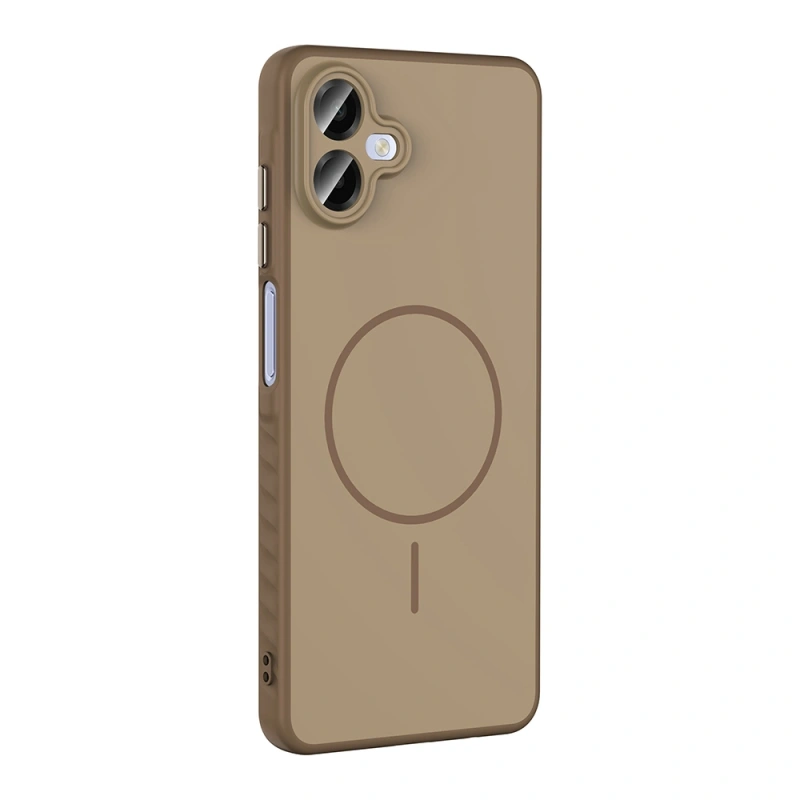 Galaxy A07 Kılıf M-safe Şarj Özellikli Zore Tea Kapak