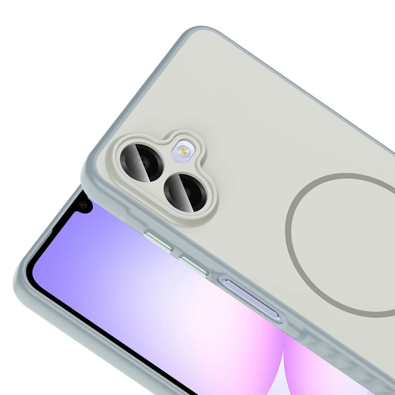Galaxy A07 Kılıf M-safe Şarj Özellikli Zore Tea Kapak