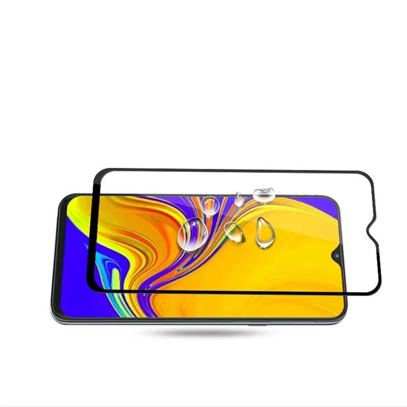 More TR Galaxy A10 Zore Kenarları Kırılmaya Dayanıklı Cam Ekran Koruyucu