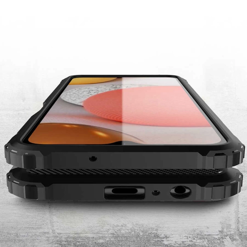 Galaxy A12 Kılıf Zore Crash Silikon Kapak