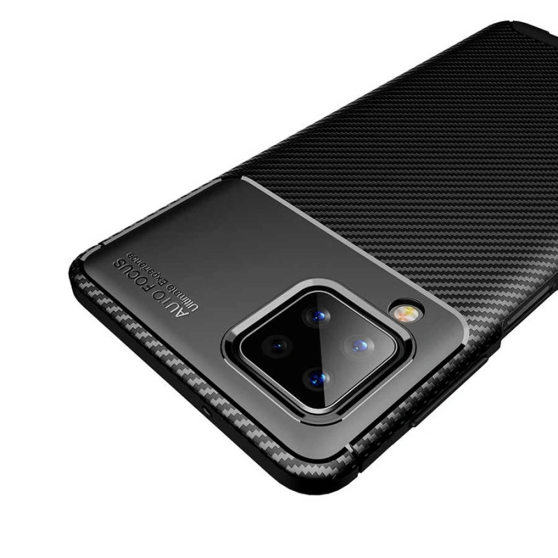 Galaxy A12 Kılıf Zore Negro Silikon Kapak