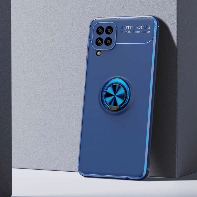 Galaxy A12 Kılıf Zore Ravel Silikon Kapak