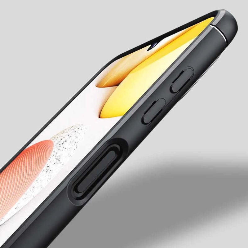 Galaxy A12 Kılıf Zore Ravel Silikon Kapak