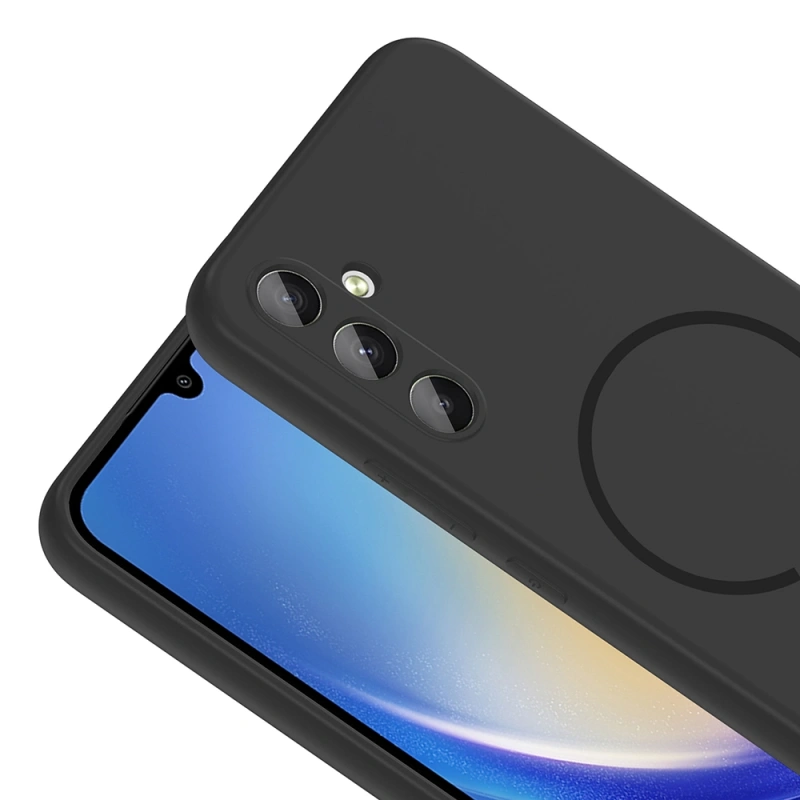 Galaxy A14 Kılıf M-safe Şarj Özellikli Zore Meta Kapak