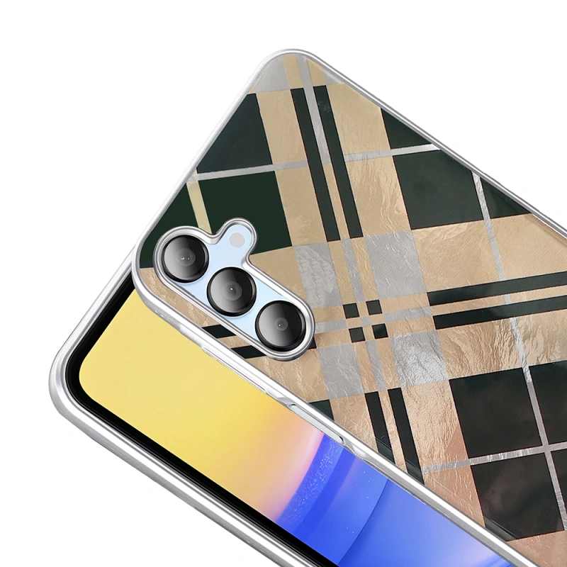 Galaxy A15 Kılıf Desenli Zore Mep Kapak