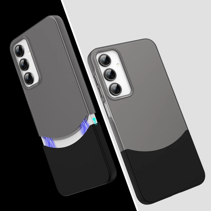 Galaxy A15 Kılıf Mıknatıslı Zore Duble Kapak