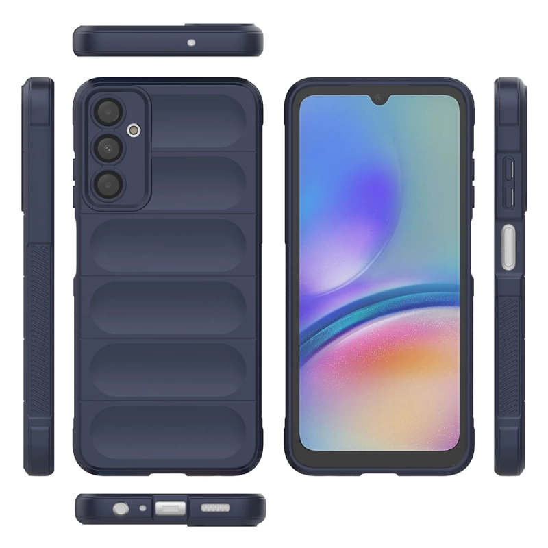 Galaxy A16 Kılıf Esnek TPU Oyuklu Arka Yüzey Tasarımlı Zore Etnik Silikon Kapak