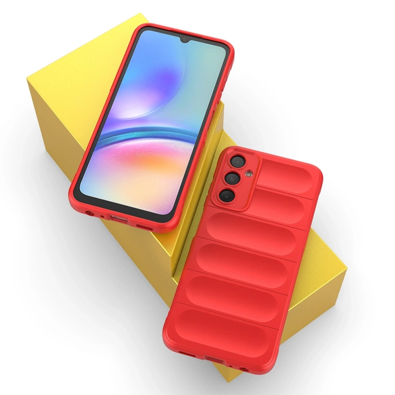 Galaxy A16 Kılıf Esnek TPU Oyuklu Arka Yüzey Tasarımlı Zore Etnik Silikon Kapak
