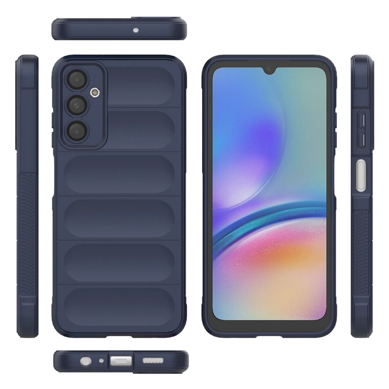 Galaxy A16 Kılıf Esnek TPU Oyuklu Arka Yüzey Tasarımlı Zore Etnik Silikon Kapak