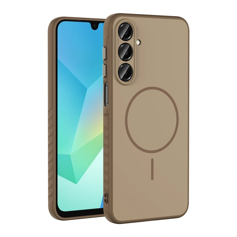 Galaxy A16 Kılıf M-safe Şarj Özellikli Zore Tea Kapak