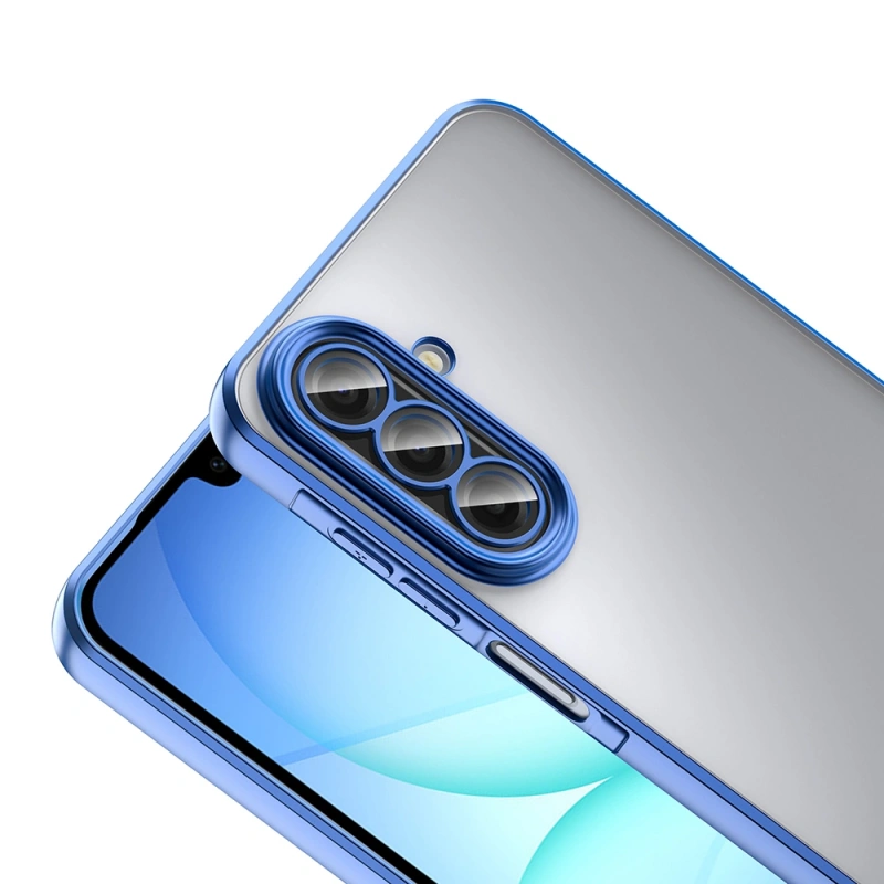 Galaxy A17 Kılıf Kamera Korumalı Logo Gösteren Zore Omega Kapak