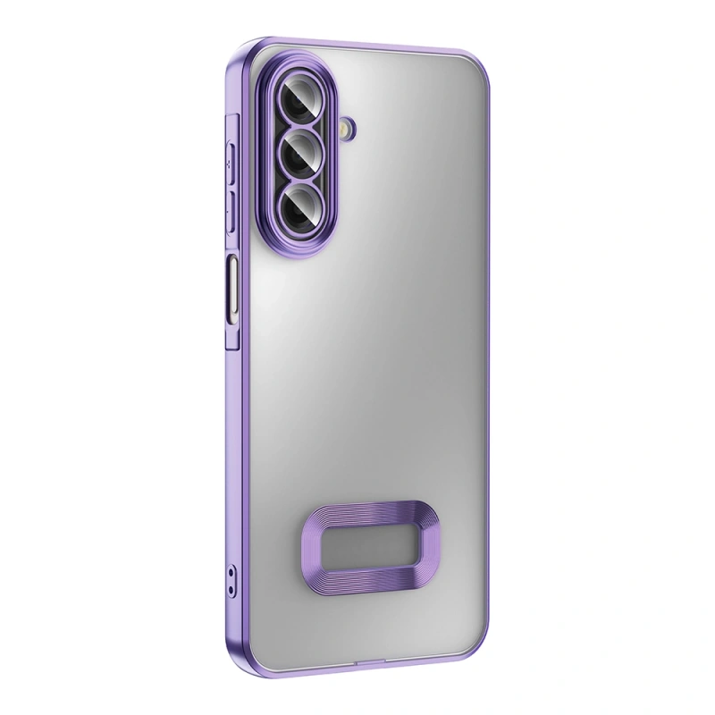 Galaxy A17 Kılıf Kamera Korumalı Logo Gösteren Zore Omega Kapak