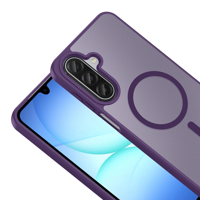 Galaxy A17 Kılıf M-safe Şarj Özellikli Zore Babet Kapak