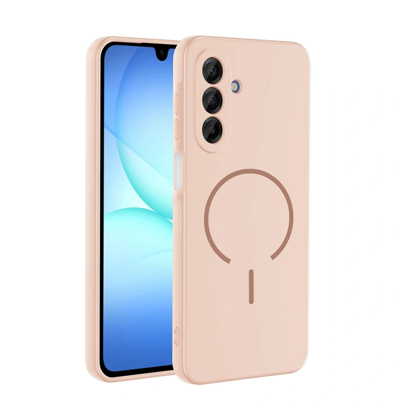 Galaxy A17 Kılıf M-safe Şarj Özellikli Zore Meta Kapak