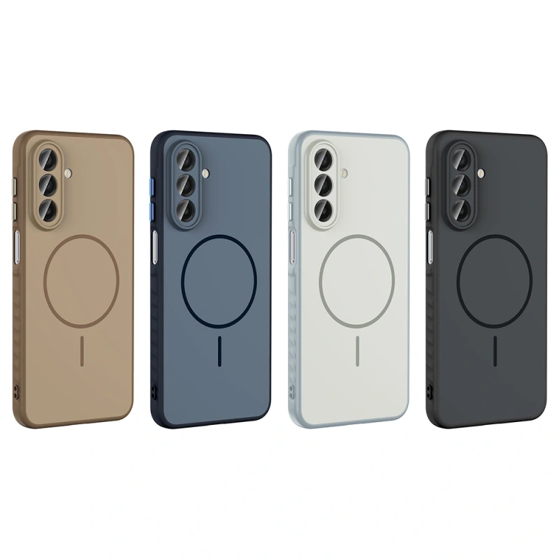 Galaxy A17 Kılıf M-safe Şarj Özellikli Zore Tea Kapak